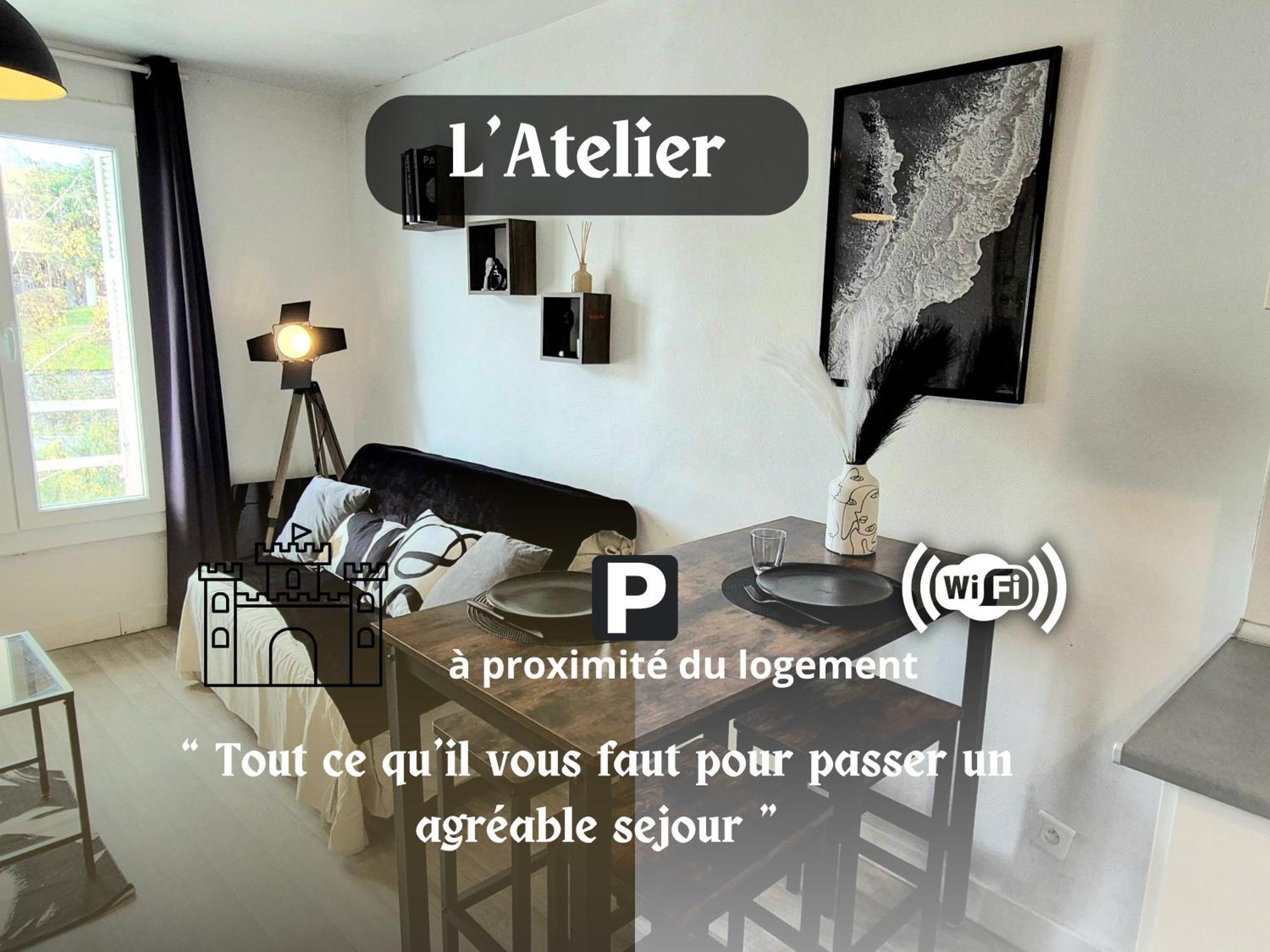 L'Atelier-T2 Proche Du Centre-Wifi-Parking Apartment Lourdes Exterior foto